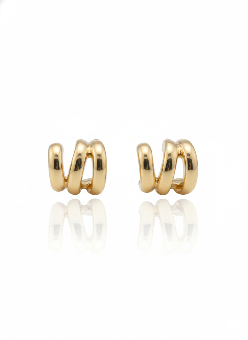 Twirl Loop Earring