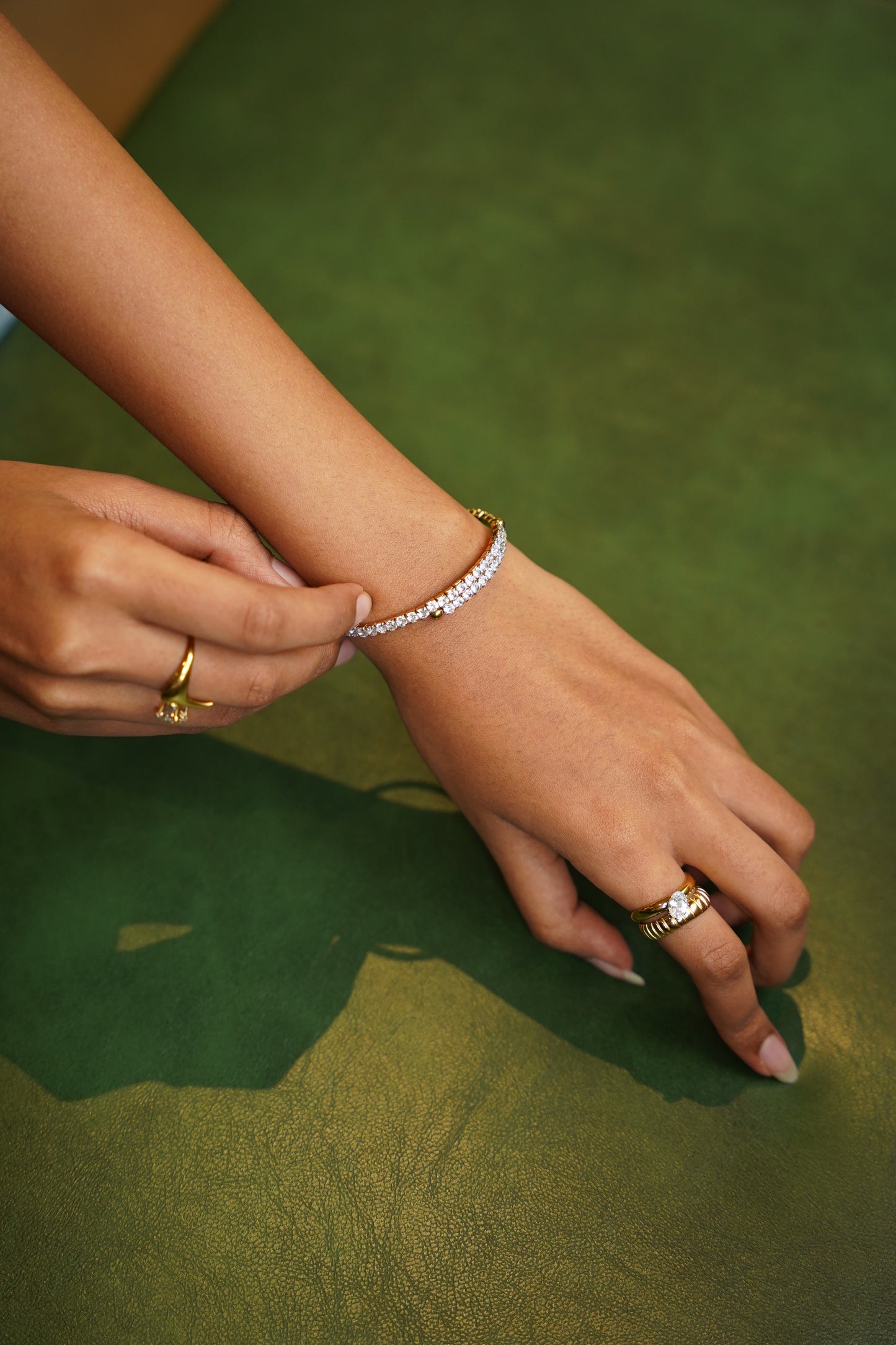 Crown Arc Bracelet