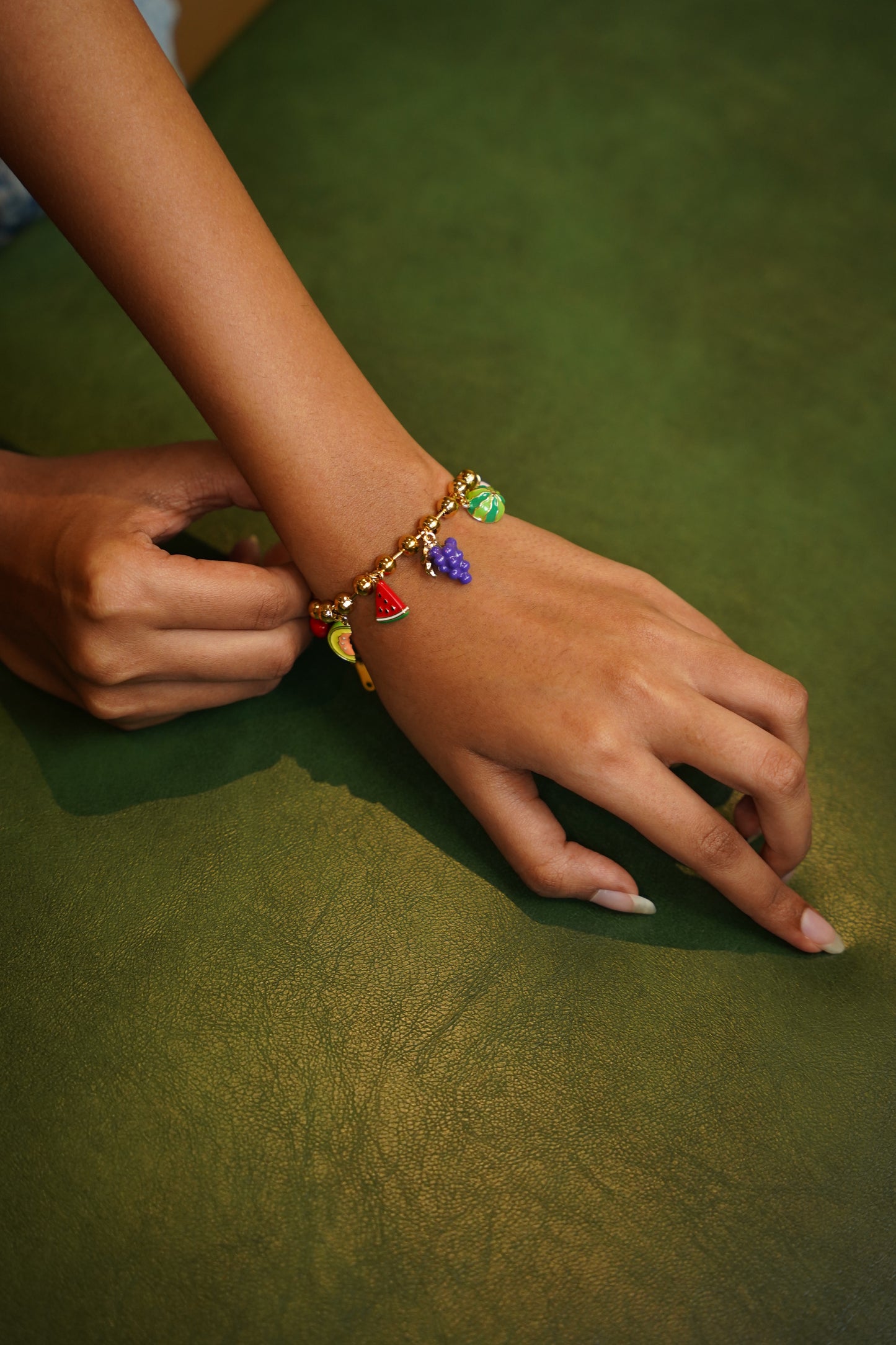 Tropical Twist Charm Bracelet