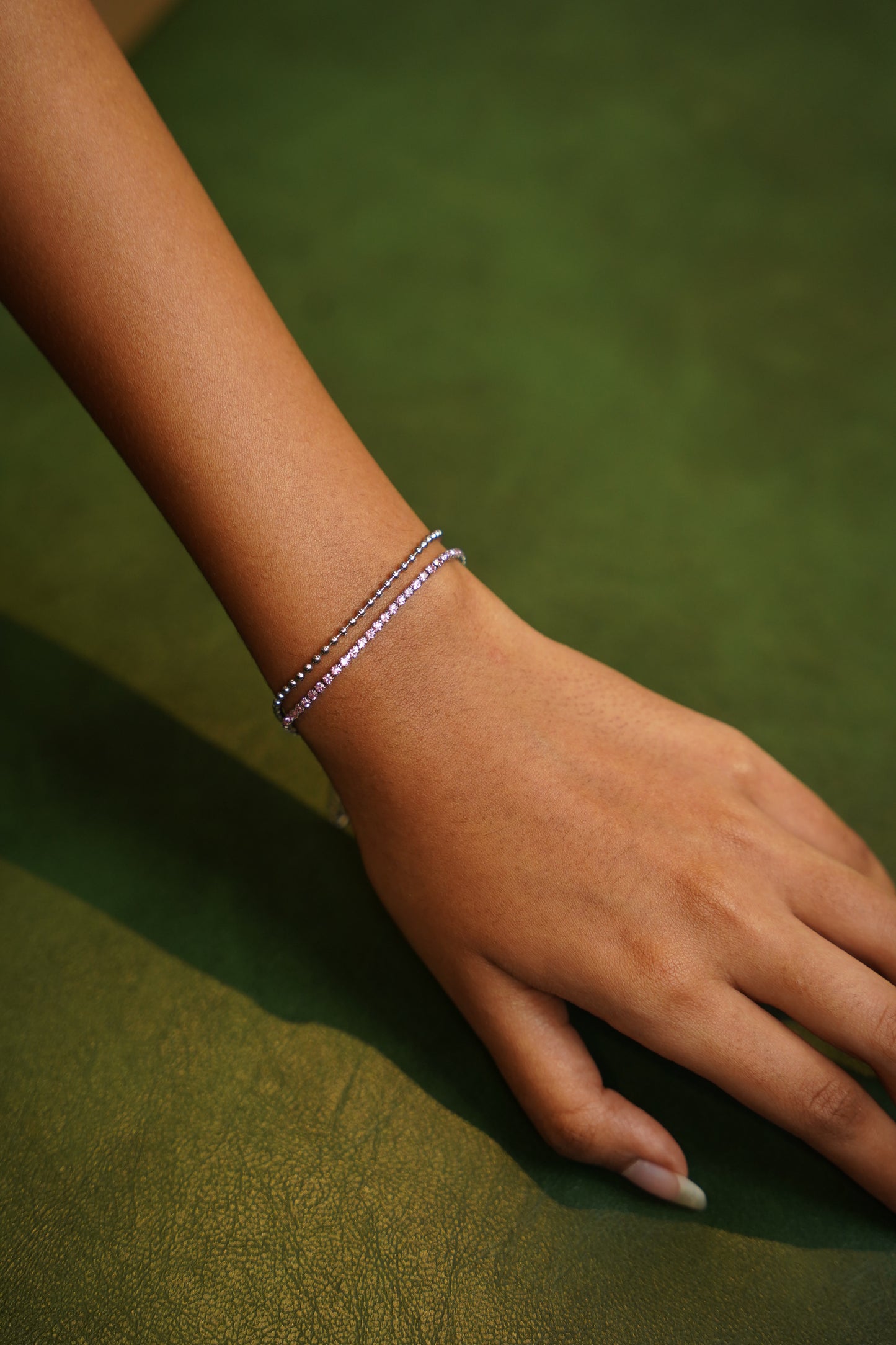 Silver Petal Bracelet