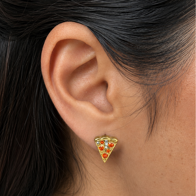 Pizza Party Studs