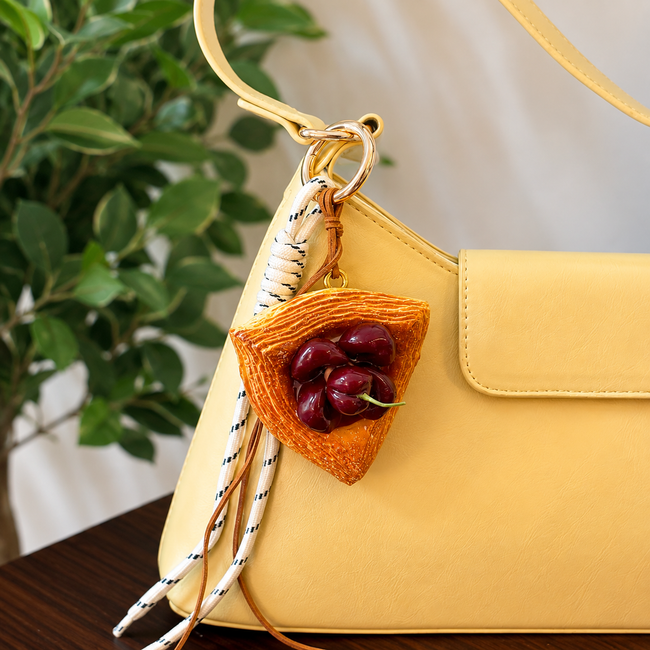 Cherry Pie Bag Charm
