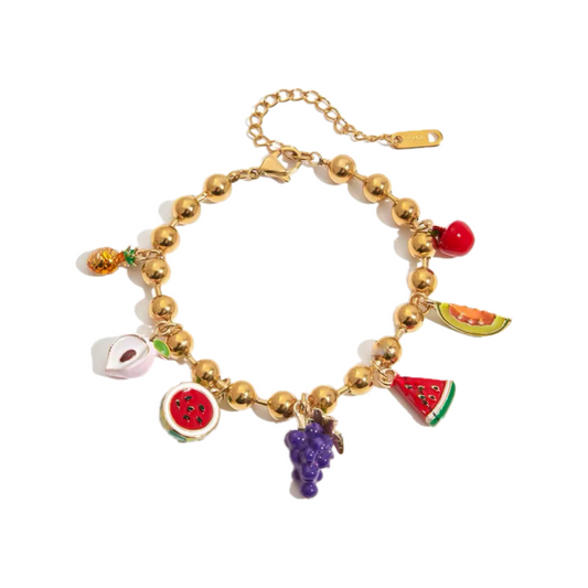 Tropical Twist Charm Bracelet