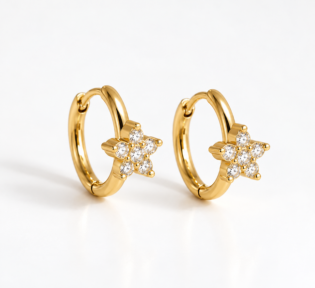 Daisy Hoops