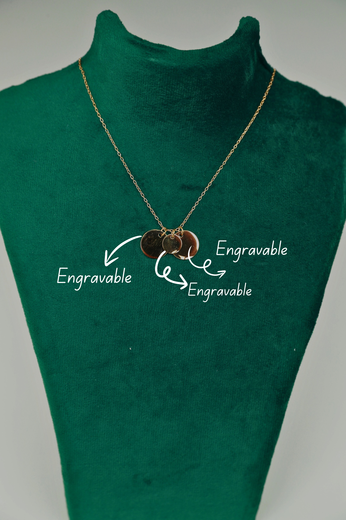 Signature Script Necklace
