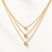 Triple Charm Necklace