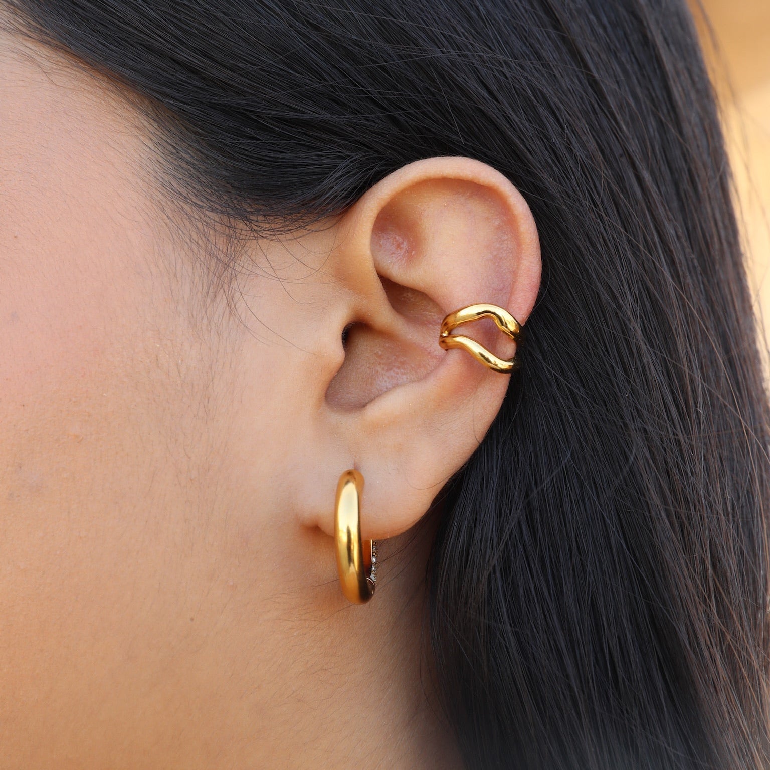 Sera Ear Cuff(Gold)