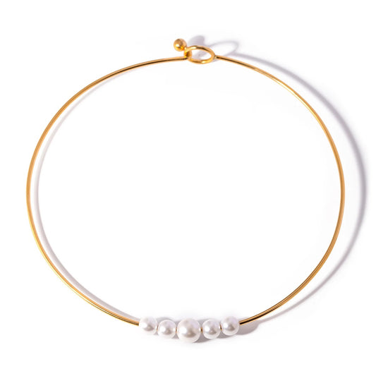 East Village Pearl Choker