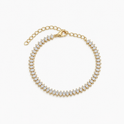 Iconic Tennis Bracelet (Gold)