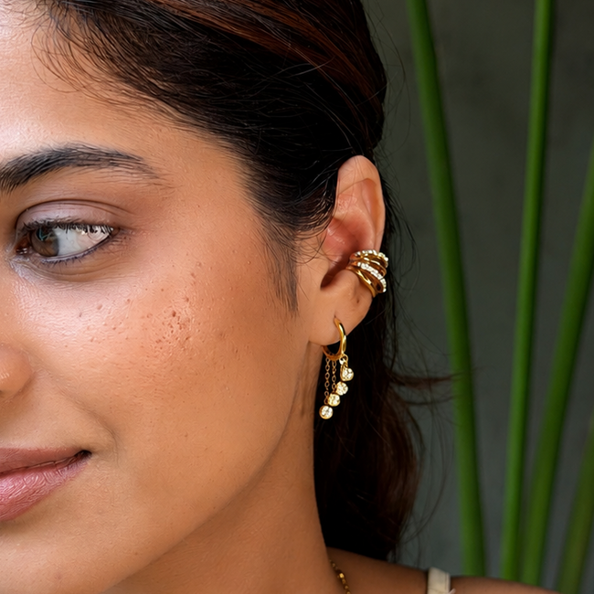 Iris Drop Earrings