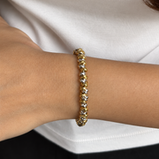 Orbit Twirl Bracelet (Silver)