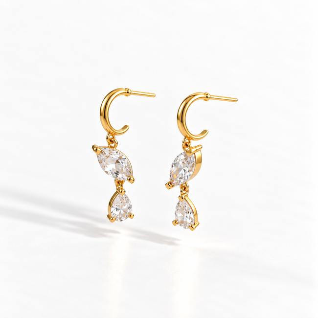 Regal Drop Earrings