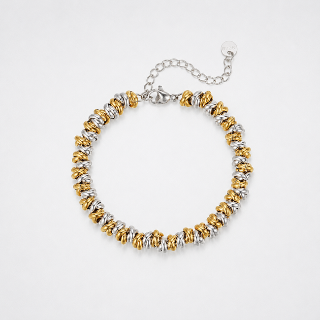 Orbit Twirl Bracelet (Silver)