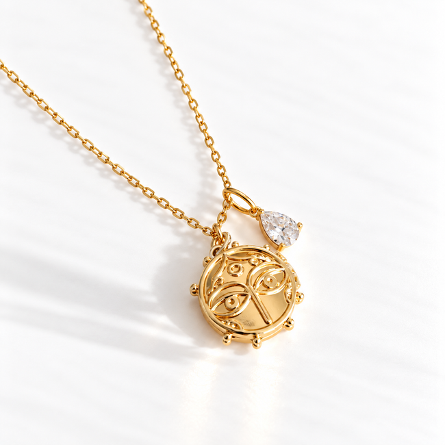 Devi Photo Necklace