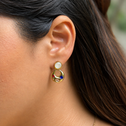 Whimsy Gem Hoops (Multi)