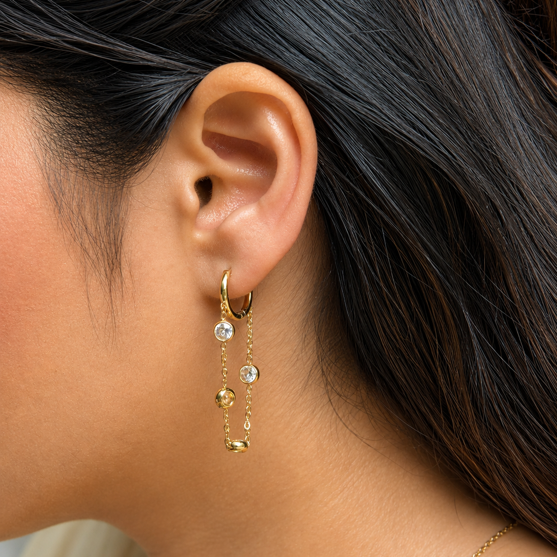 Aira Studded Drops