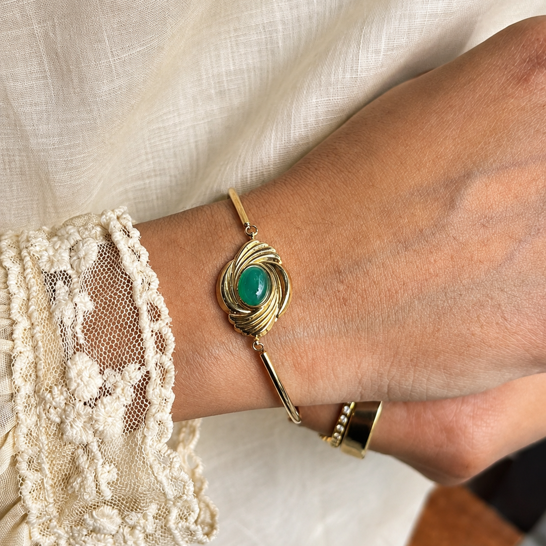 Vintage Jade Bracelet