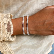 Iconic Tennis Bracelet (Silver)