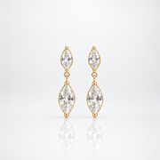 Olive Drop Studs