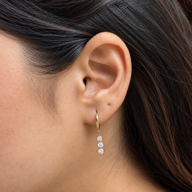 Crsytal Drop Earrings