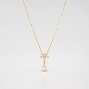 Clover Drop Necklace