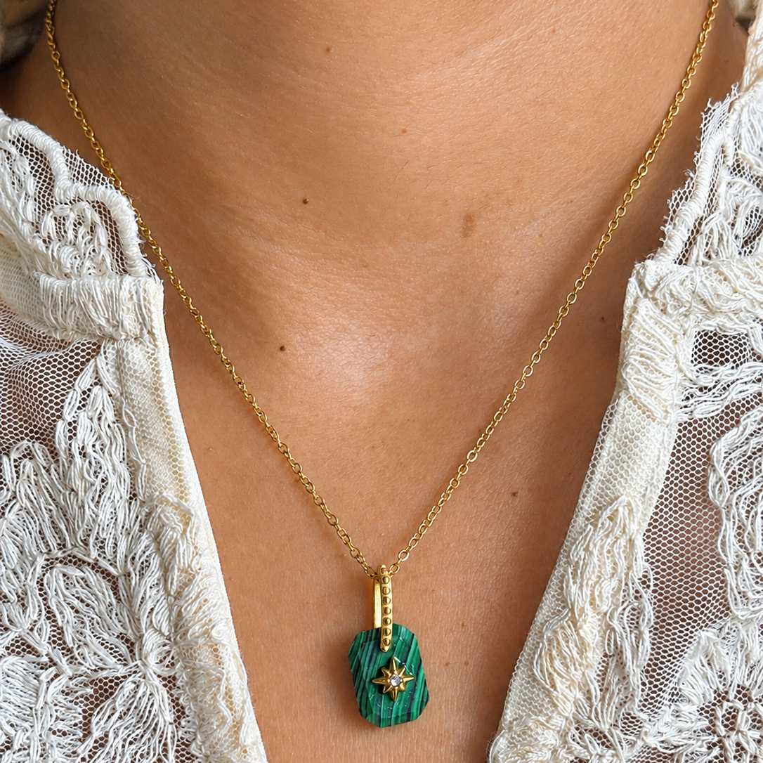 Mystic emerald Necklace