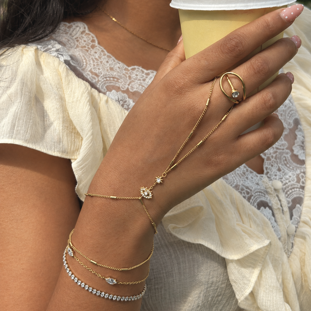 Astra Nazar Hand Chain