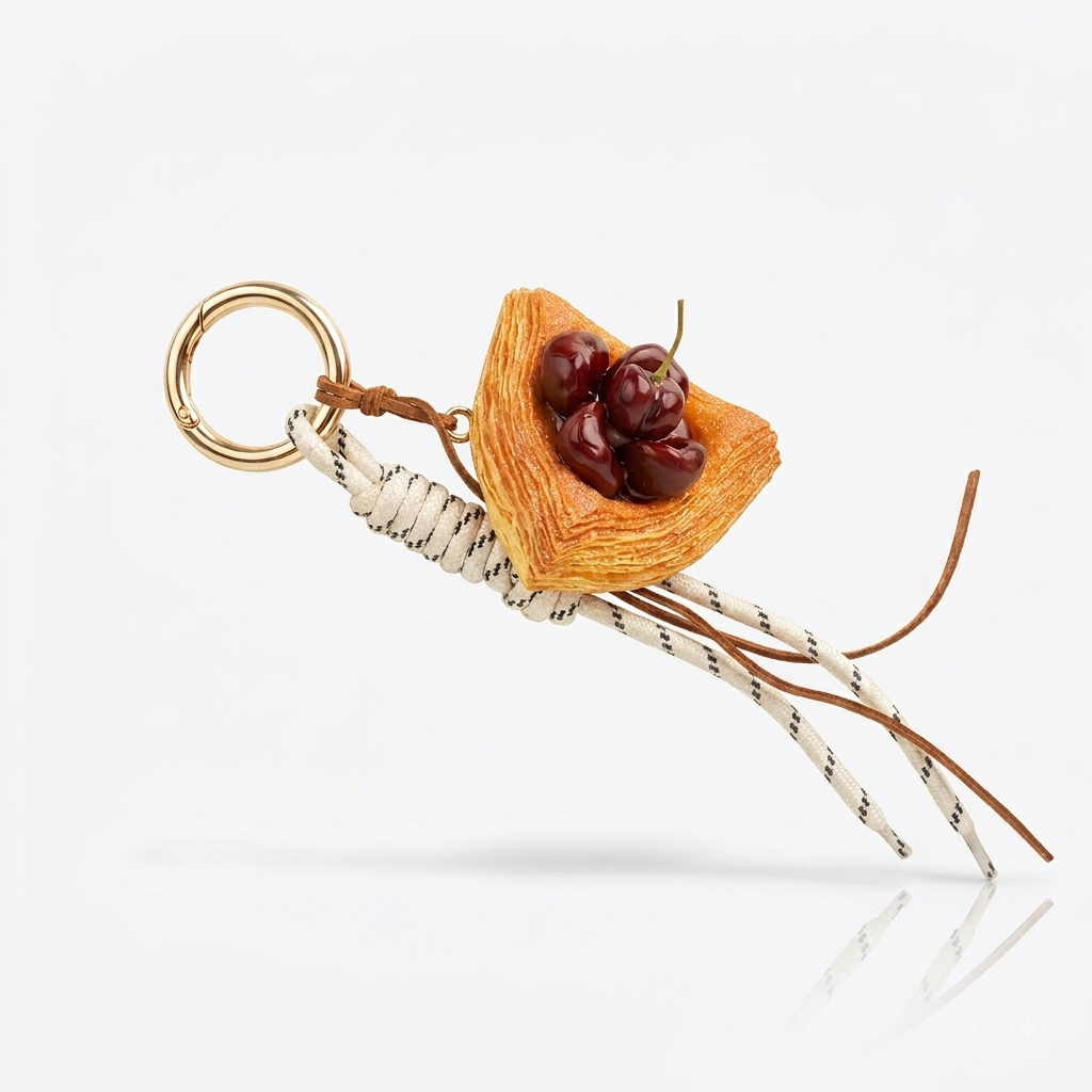 Cherry Pie Bag Charm