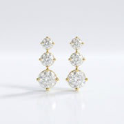 Trio Drop Studs