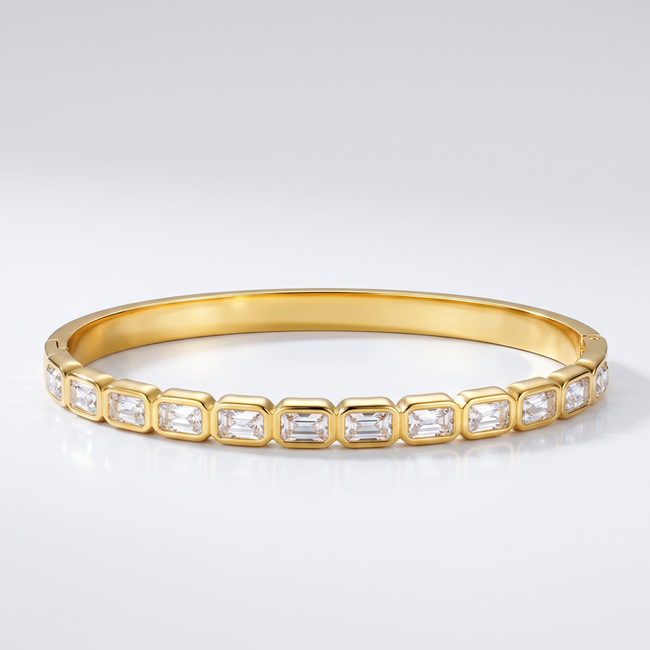 Moonlit gem bracelet