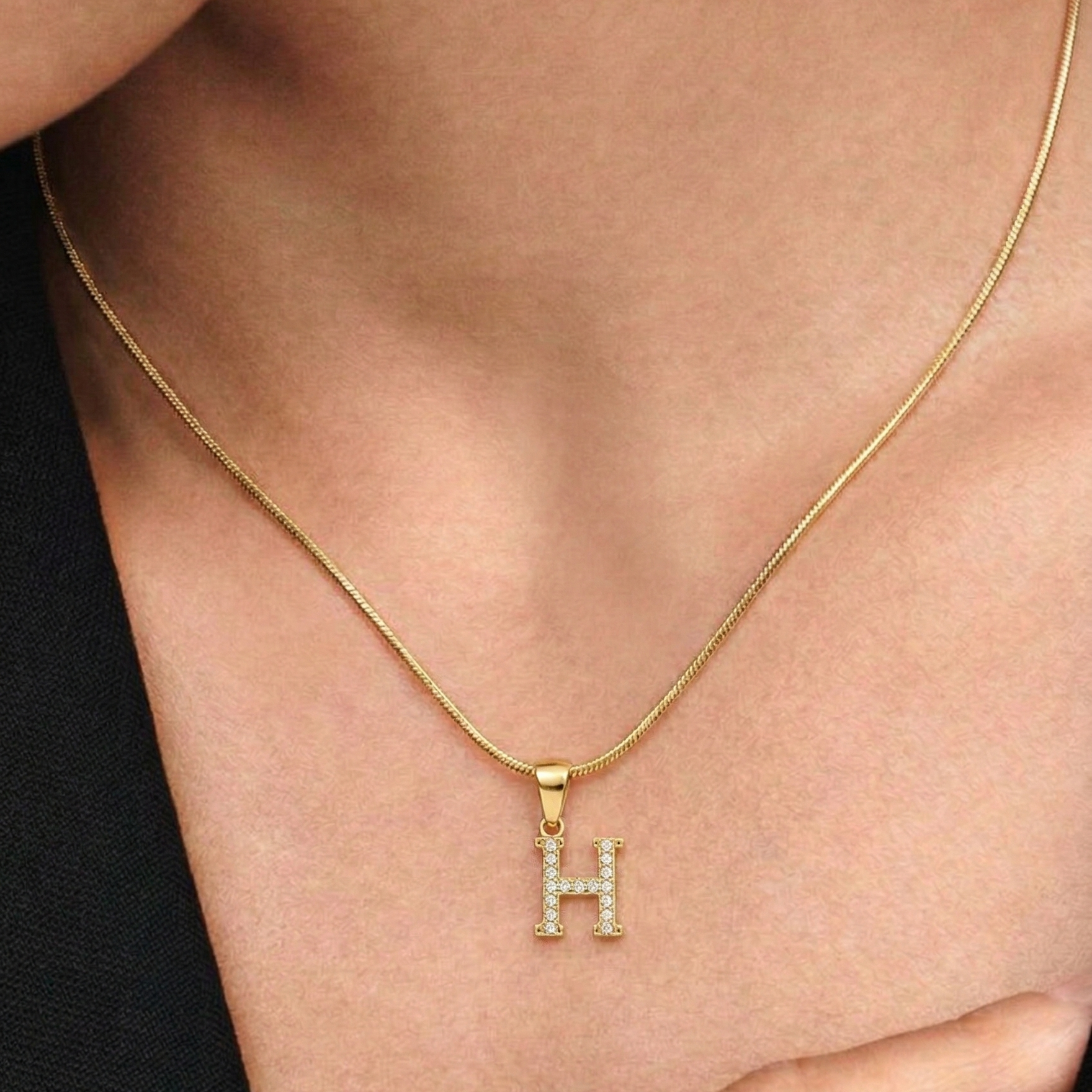 Initial Glow Necklace