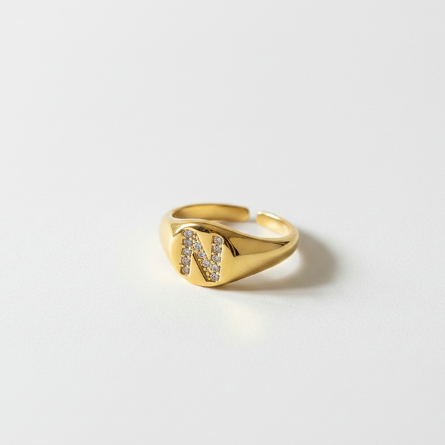Chérie Initial Ring