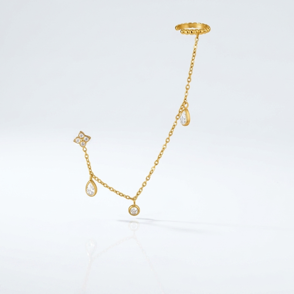 Elite Drop Ear Cuff