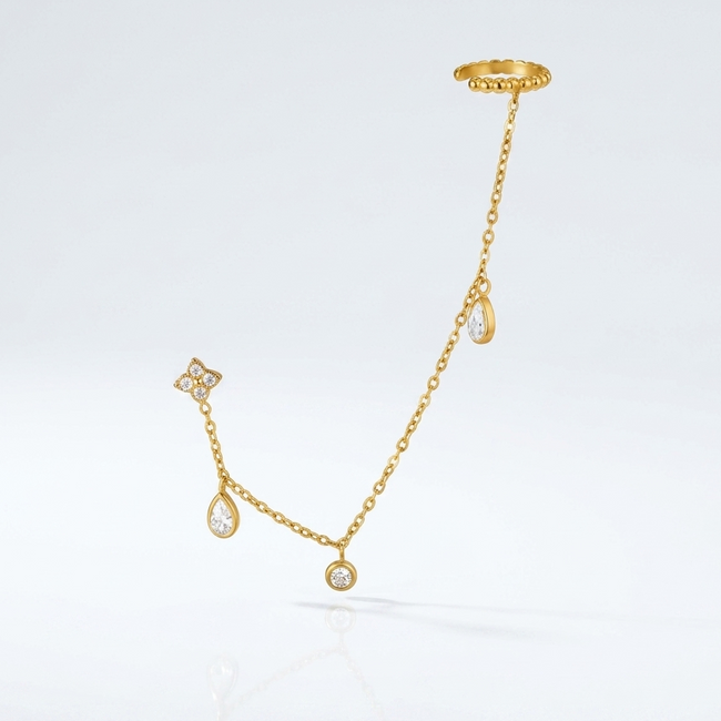 Elite Drop Ear Cuff