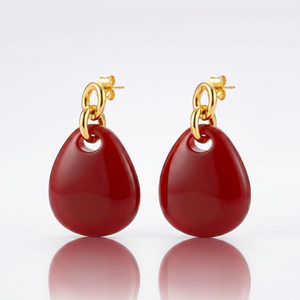 Amber Earrings