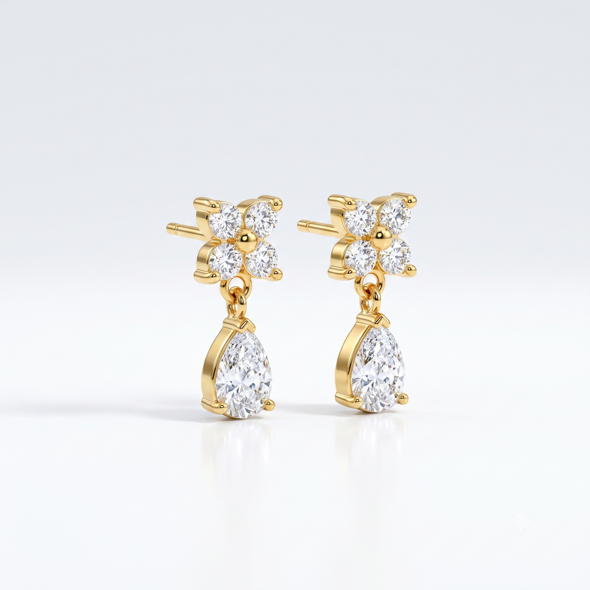 Clover Charm Earrings