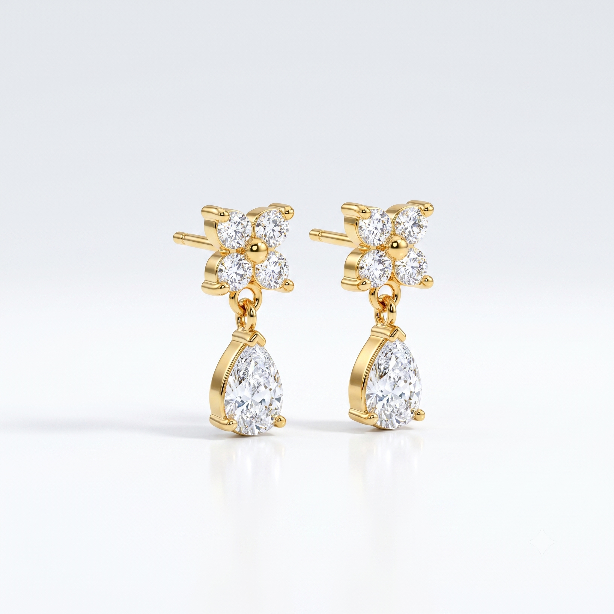 Clover Charm Earrings