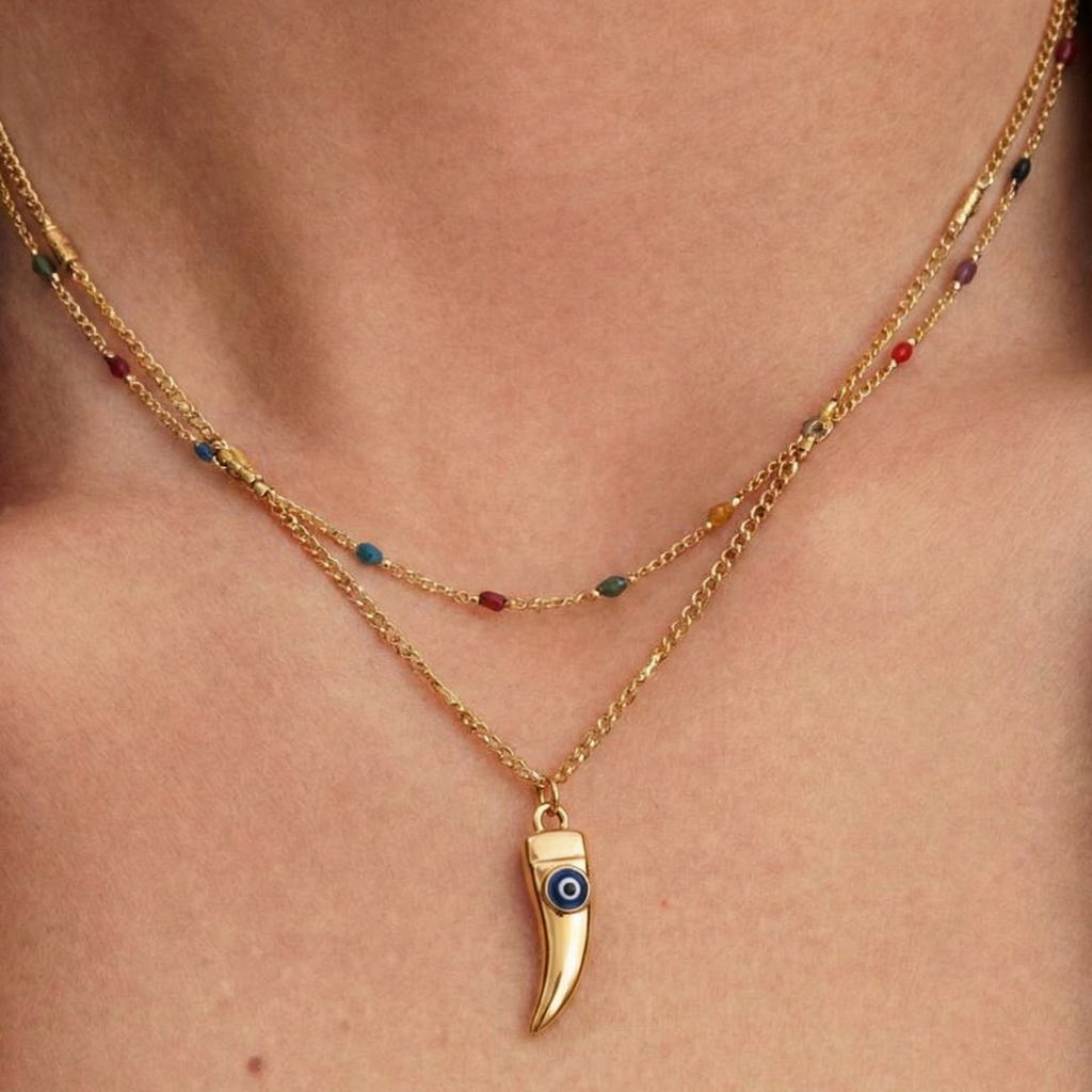 Kira Tusk Necklace
