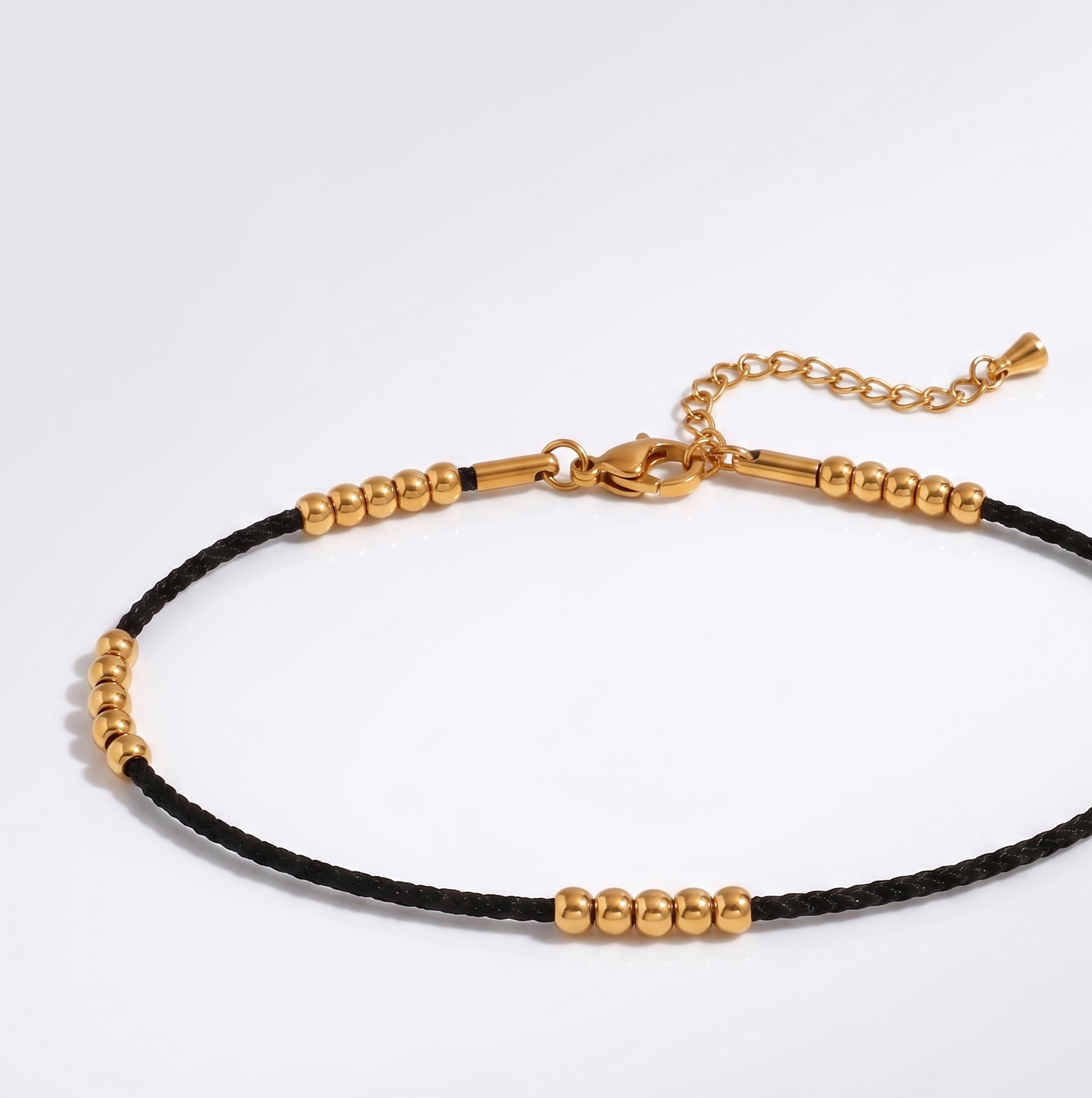 Noir Charm Anklet