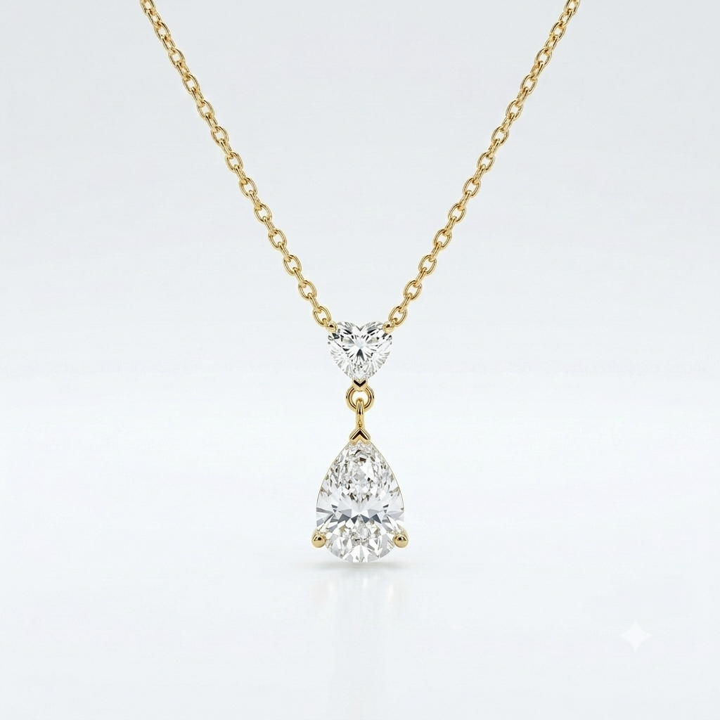 The Heart Drop Necklace