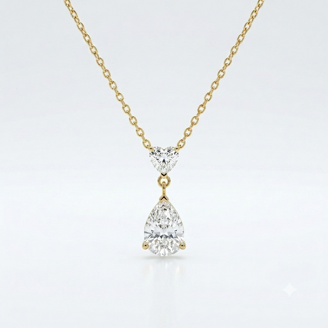 The Heart Drop Necklace