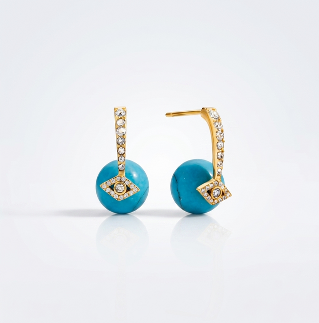 Nazar Aura Earrings