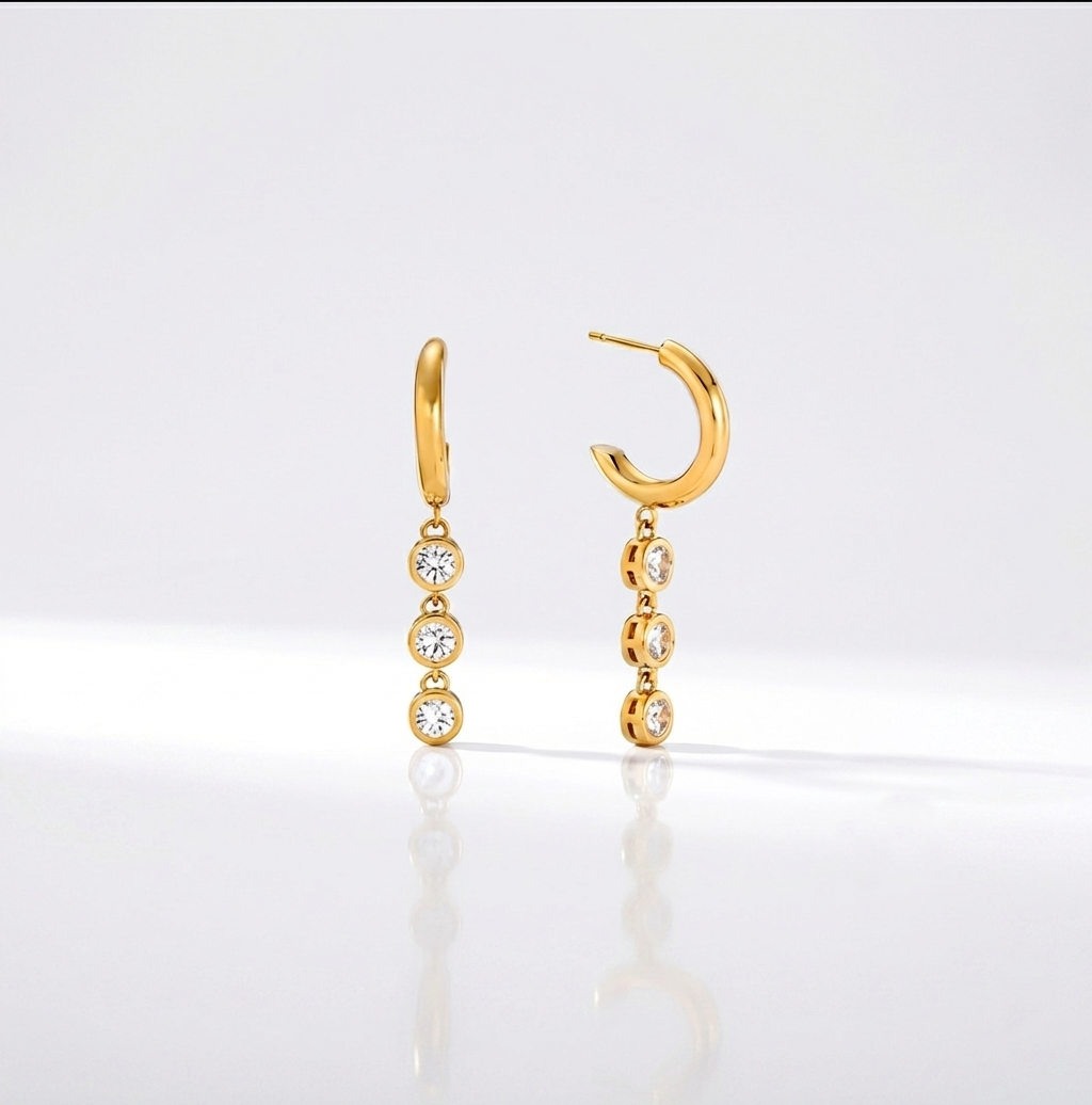 Starlit Drop Earrings
