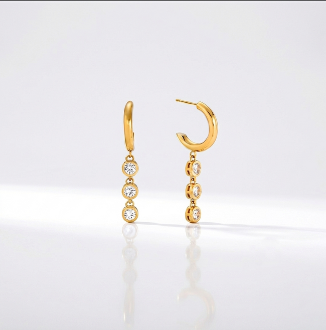 Starlit Drop Earrings