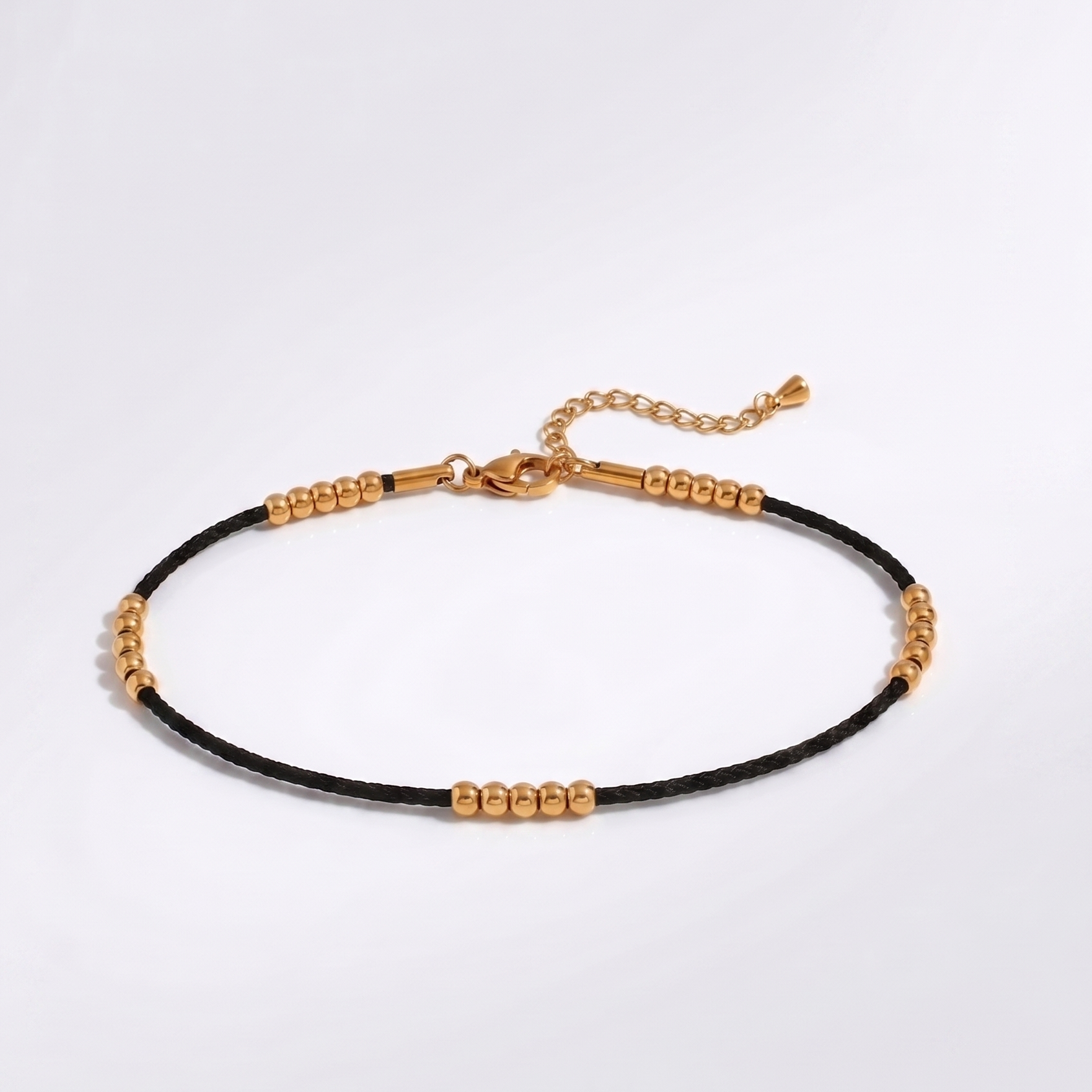 Noir Charm Anklet