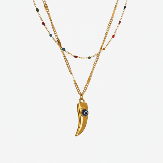 Kira Tusk Necklace