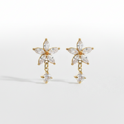 Dahlia Drop Studs