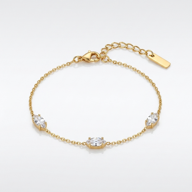 Trio Studded Bracelet