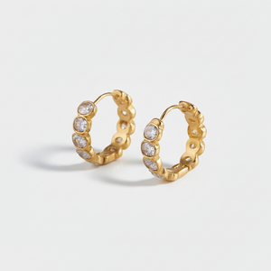 Everyday Sparkle Hoops