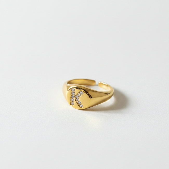 Chérie Initial Ring
